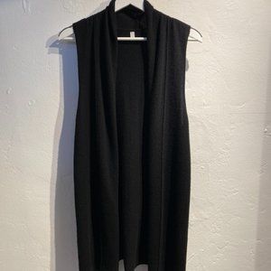 KINROSS cashmere sweater vest with zippers